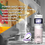 DELICE Neutralizator Zapachu POWER SHOT 600ML - obrazek 5